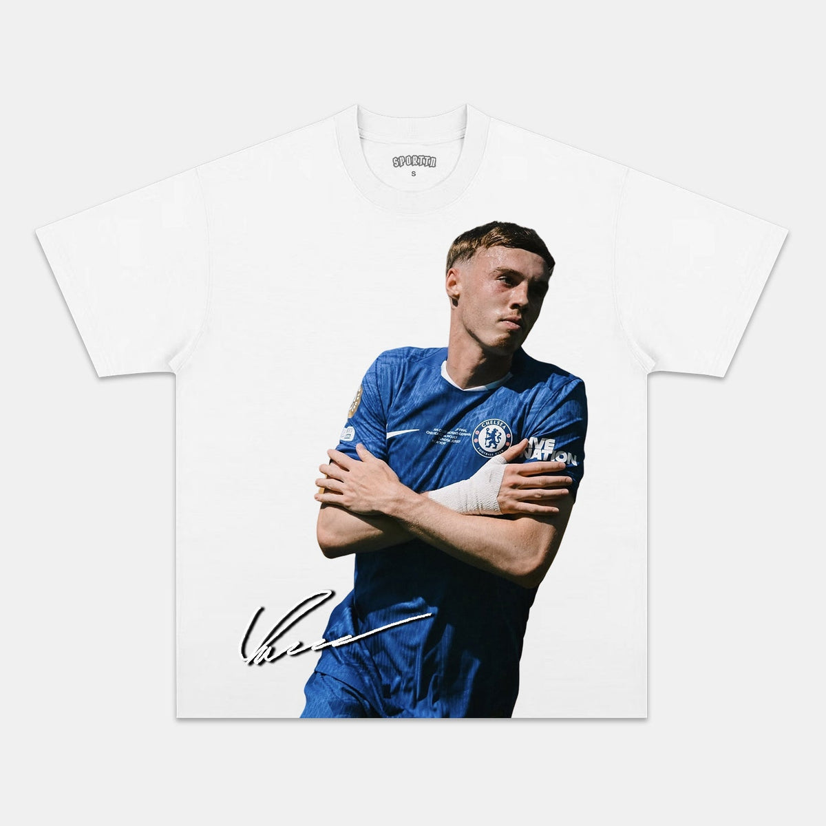 COLE PALMER TEE. 7.14