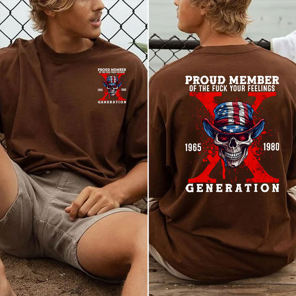 Custom Gen X Maga Skull T-shirt/Sweatshirt
