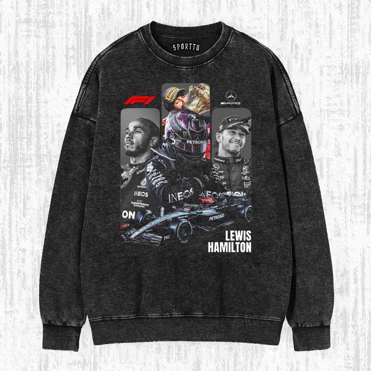 Lewis Hamilton F1 Tee/Sweatshirt/Hoodie