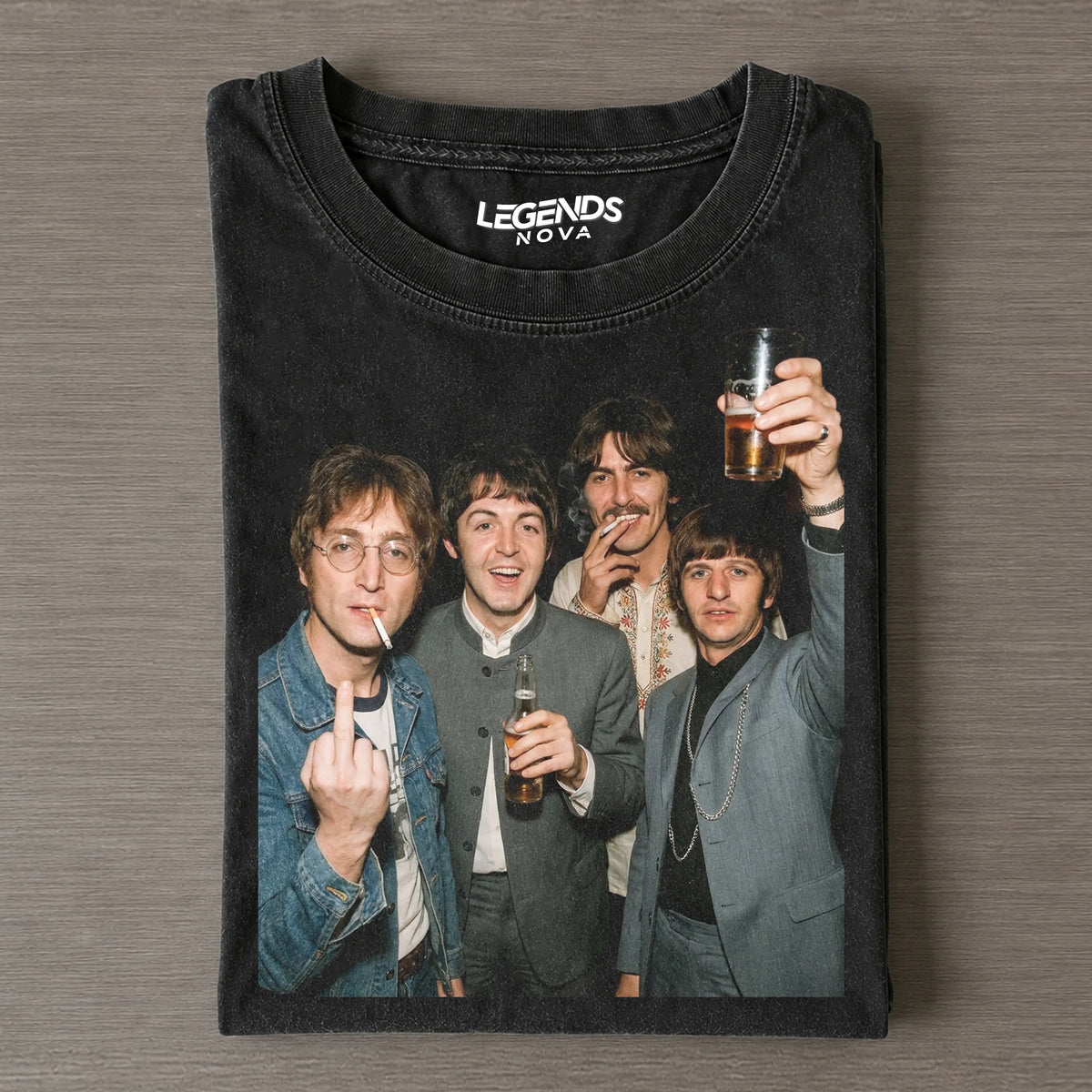Funny The Beatles Vintage Tee