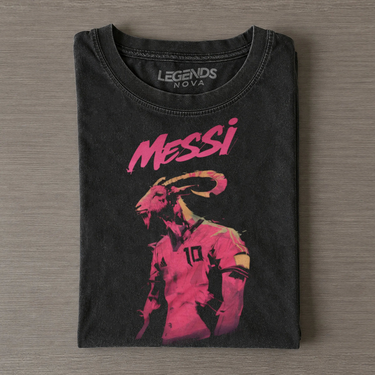 Messi GOAT Soccer Tee - Football Fan Shirt