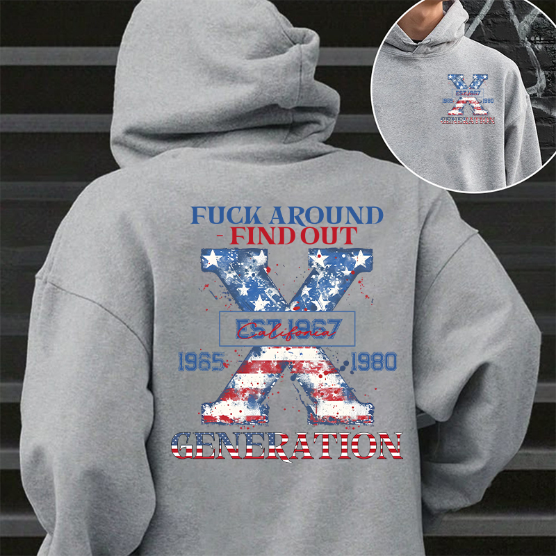 Generation X Two Side Shirt PROUD MEMBEROF THE FUCK YOUR FEELINGS