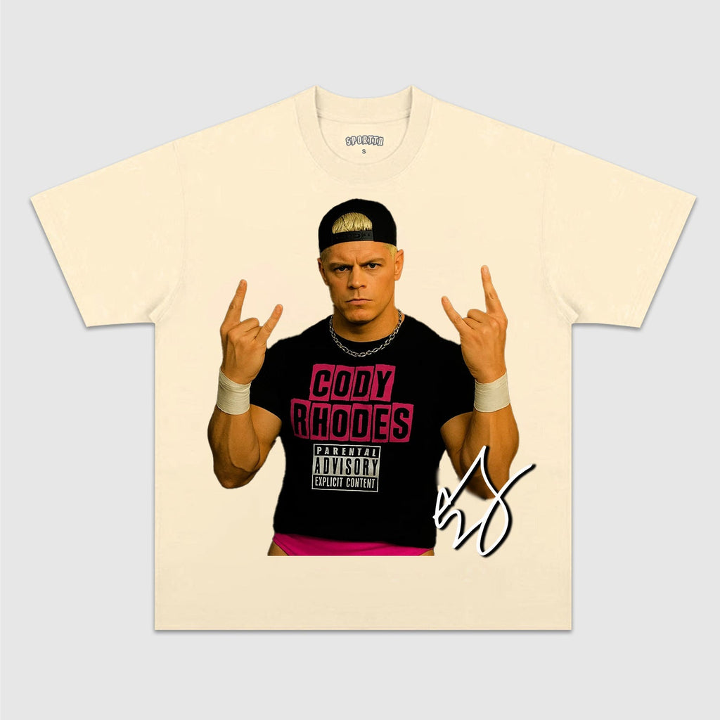 CODY RHODES TEE 7.15