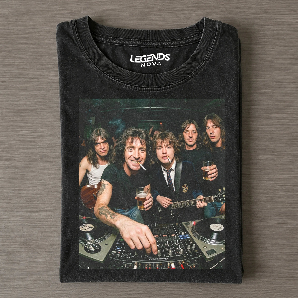 Funny ACDC Vintage Tee