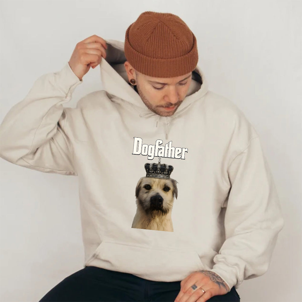 THE Most Respected Alpha Dog! Meet The KING CHARLES! Dogfather Classic Crew Neck Shirt