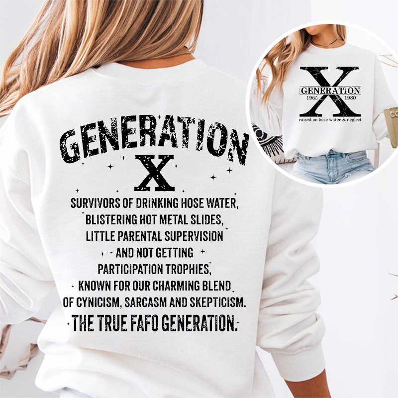 Generation X Png, Gen X Png, Raised On Hose Water And Neglect