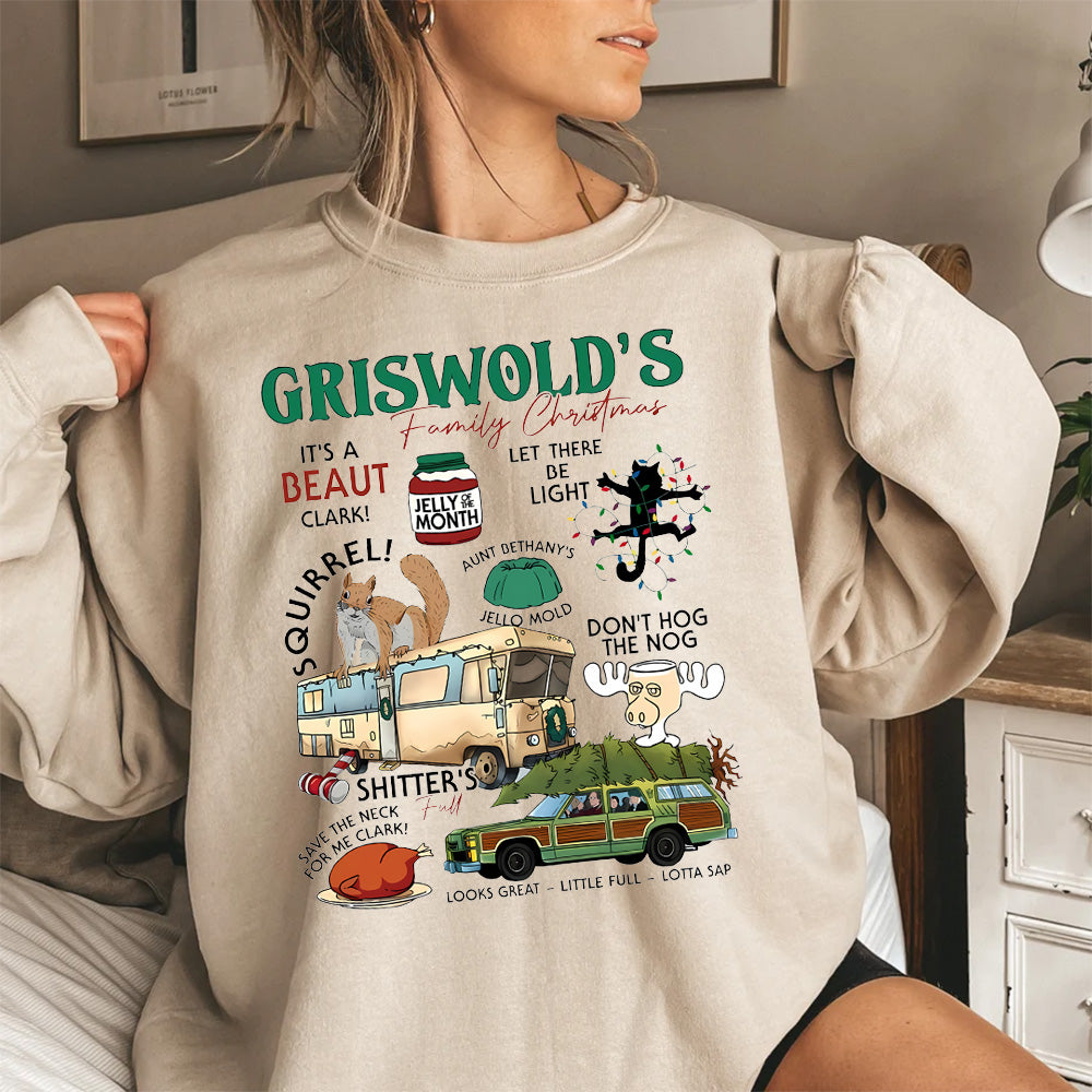 Griswold Christmas Shirt,Christmas Tree Farm Shirt, Family Vacation Match, National Lampoon's Christmas Vacation.