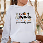Spooky Goose Sweatshirt — Seasonal Halloween Hoody Gift
