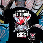 "GENERATION X DEATH PUNCH NO FILTER SINCE 1965" shirt.  Customize Gen X Shirt.