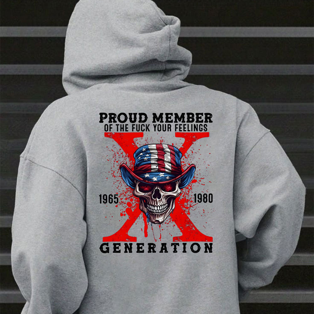 Custom Gen X Maga Skull T-shirt/Sweatshirt