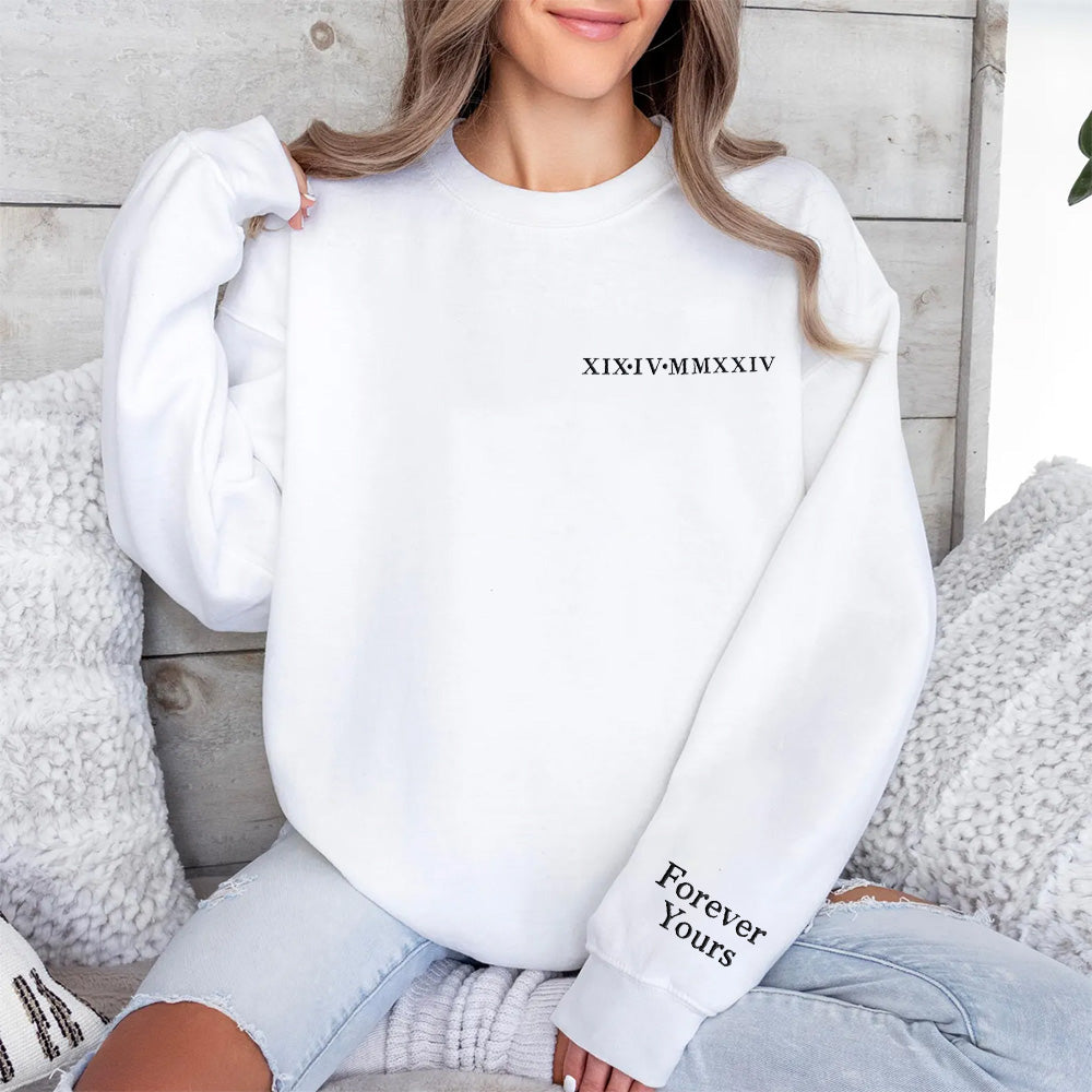 Roman Numerals With Eachothers Initials And a special message