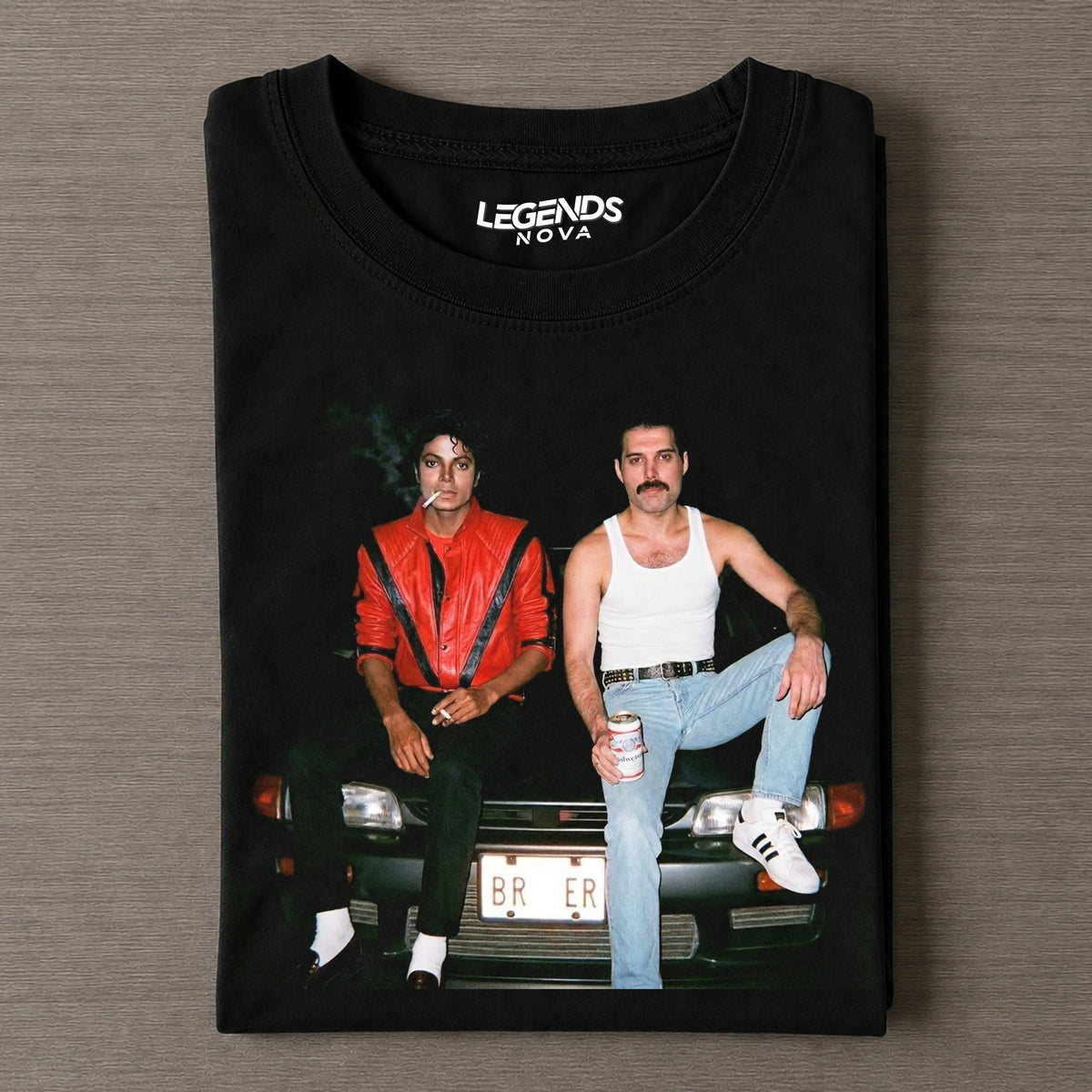 Michael Jackson & Freddie Mercury Tee