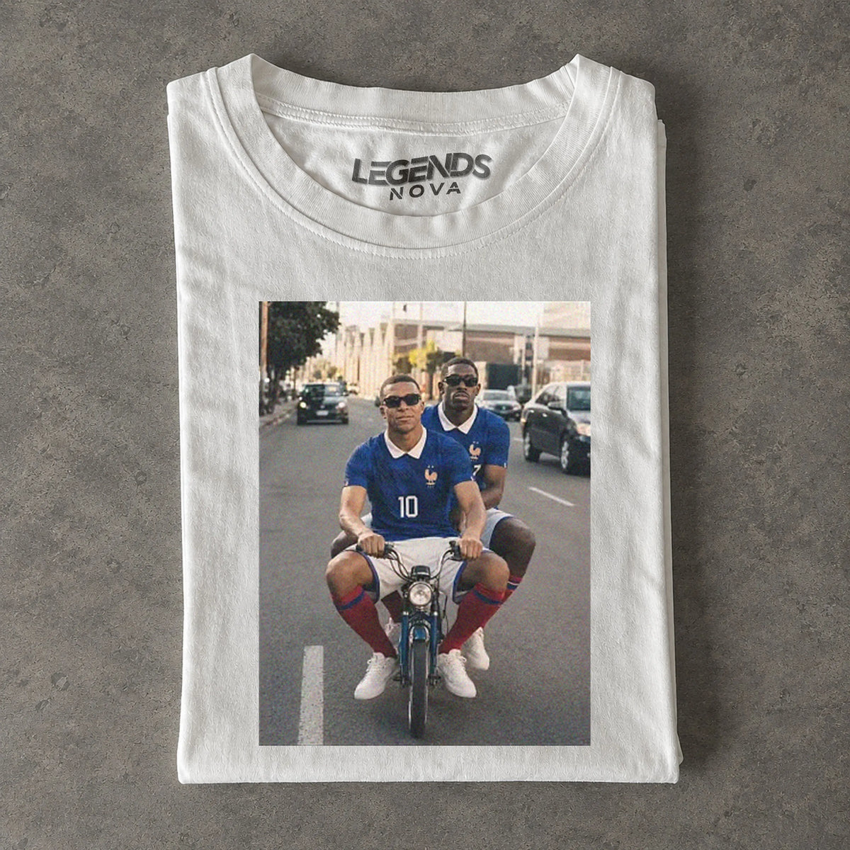 Ousmane Dembélé & Kylian Mbappé France Tee