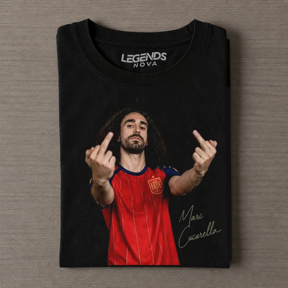 Funny Spain Marc Cucurella 2026 Tee