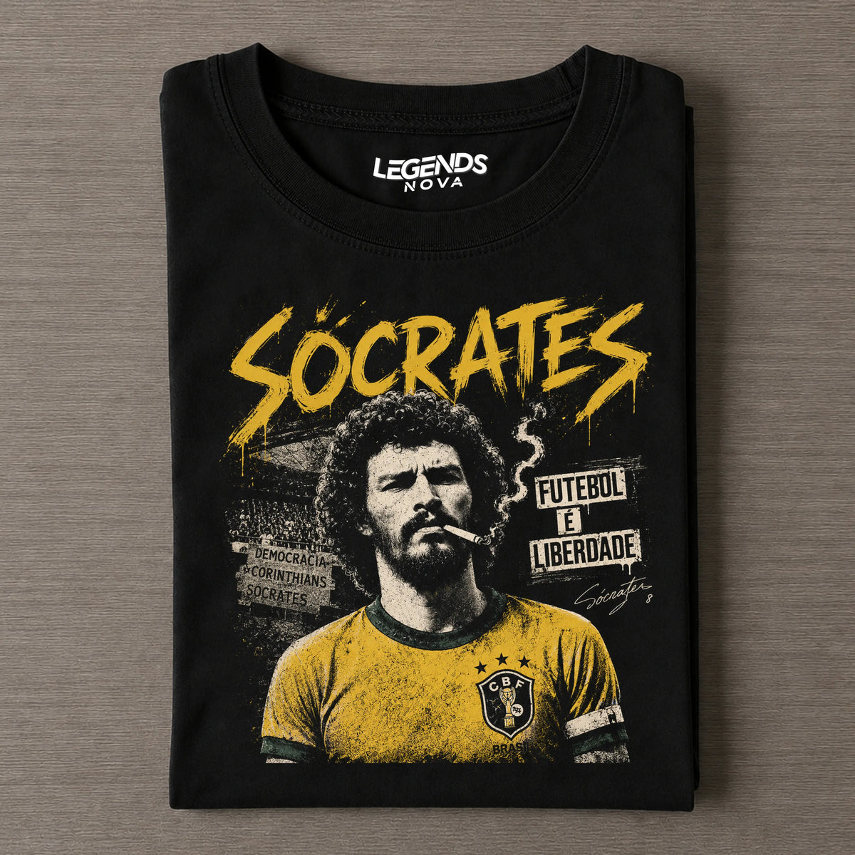 Sócrates O Capitão Tee
