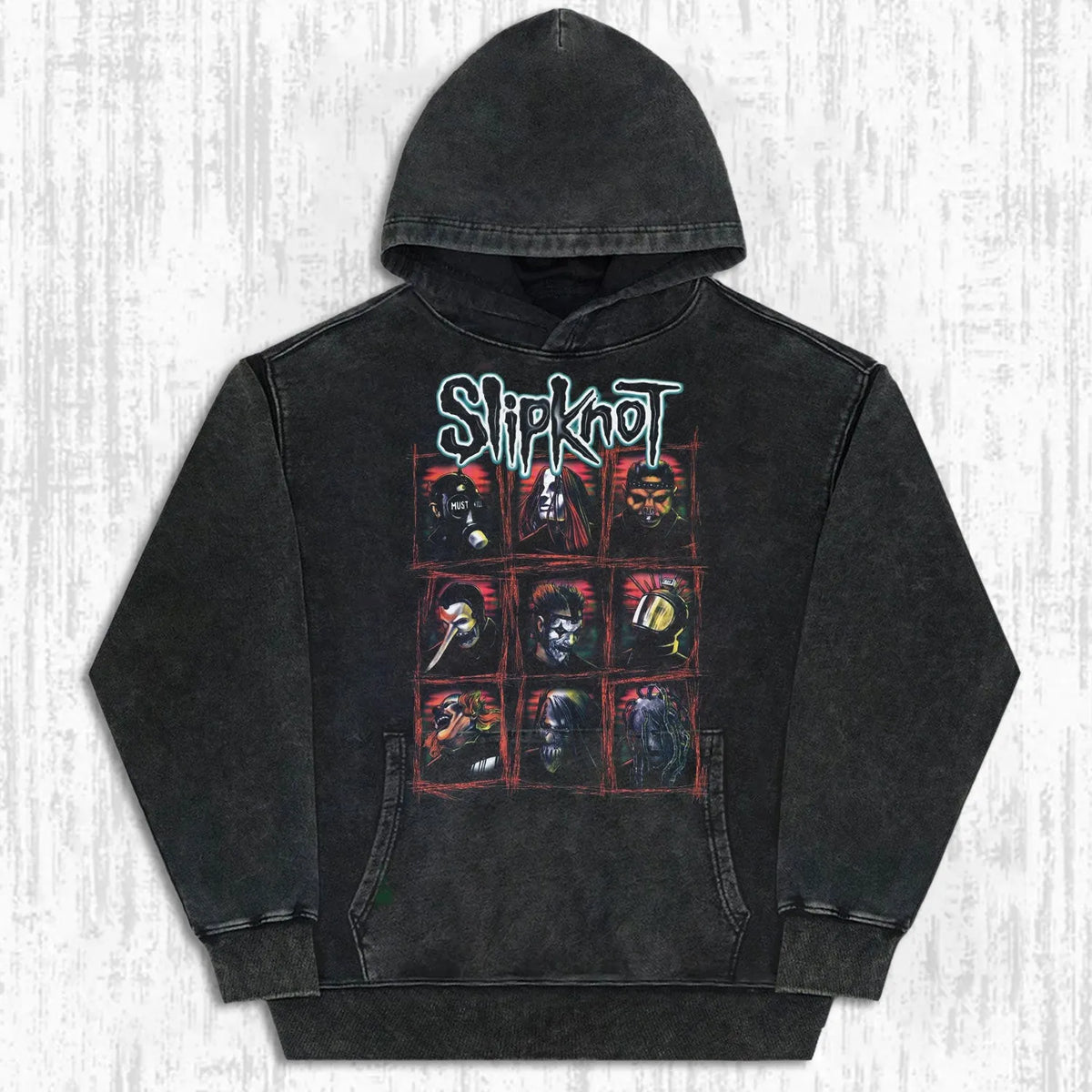 MUSIC SLIPKNOT VINTAGE WASHED TEE