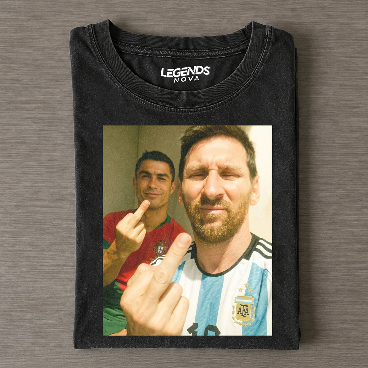 Messi  & CR7 TEE