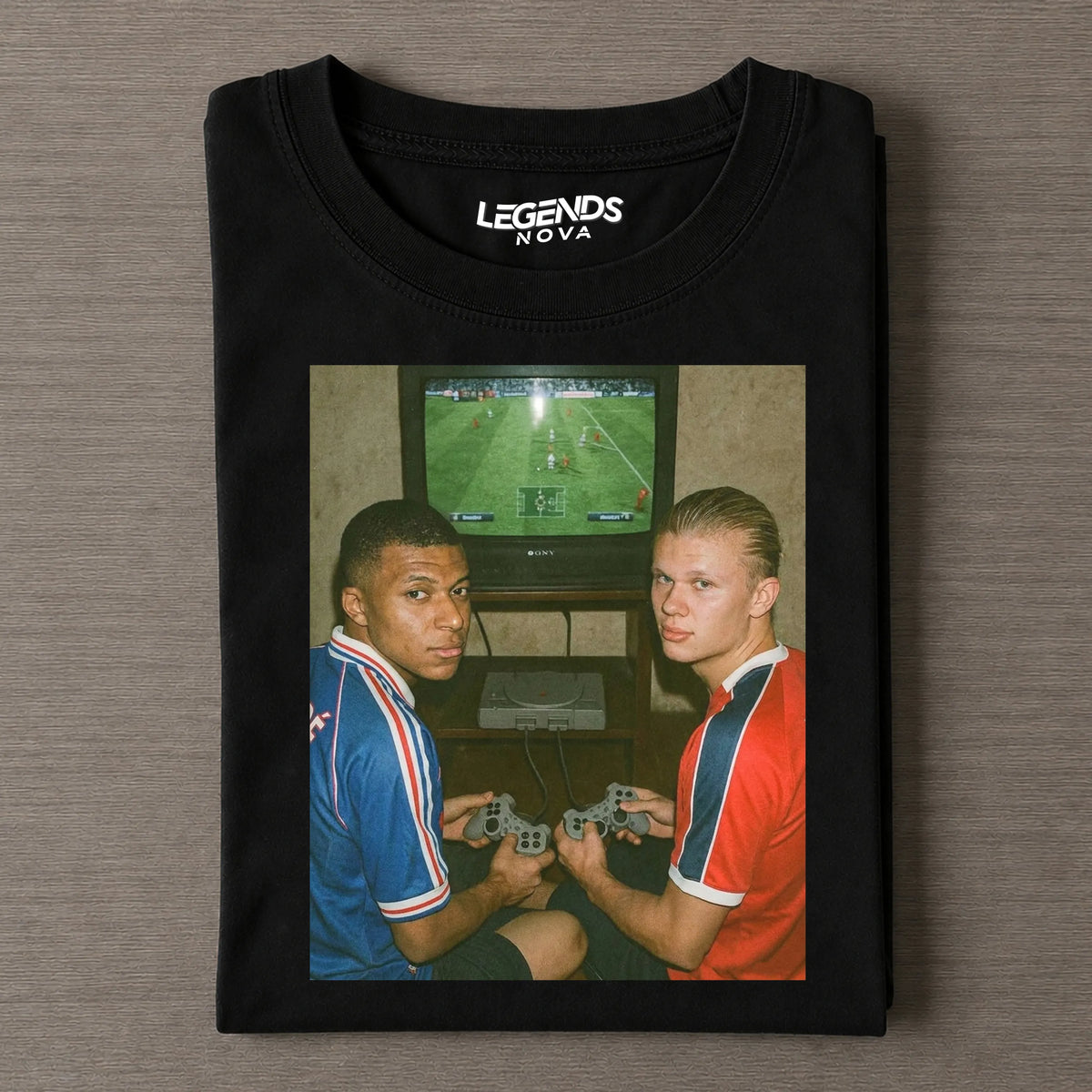 Funny Kylian Mbappe & Erling Haaland Tee