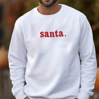 Christmas themed shirt,Christmas Embroidered Shirt, "santa's favourite ho."shirt.