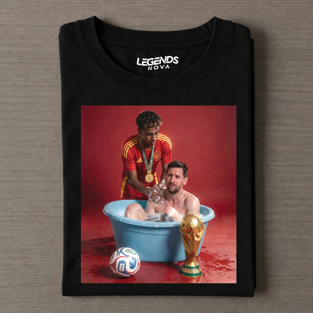 Funny Messi & Yamal Tee