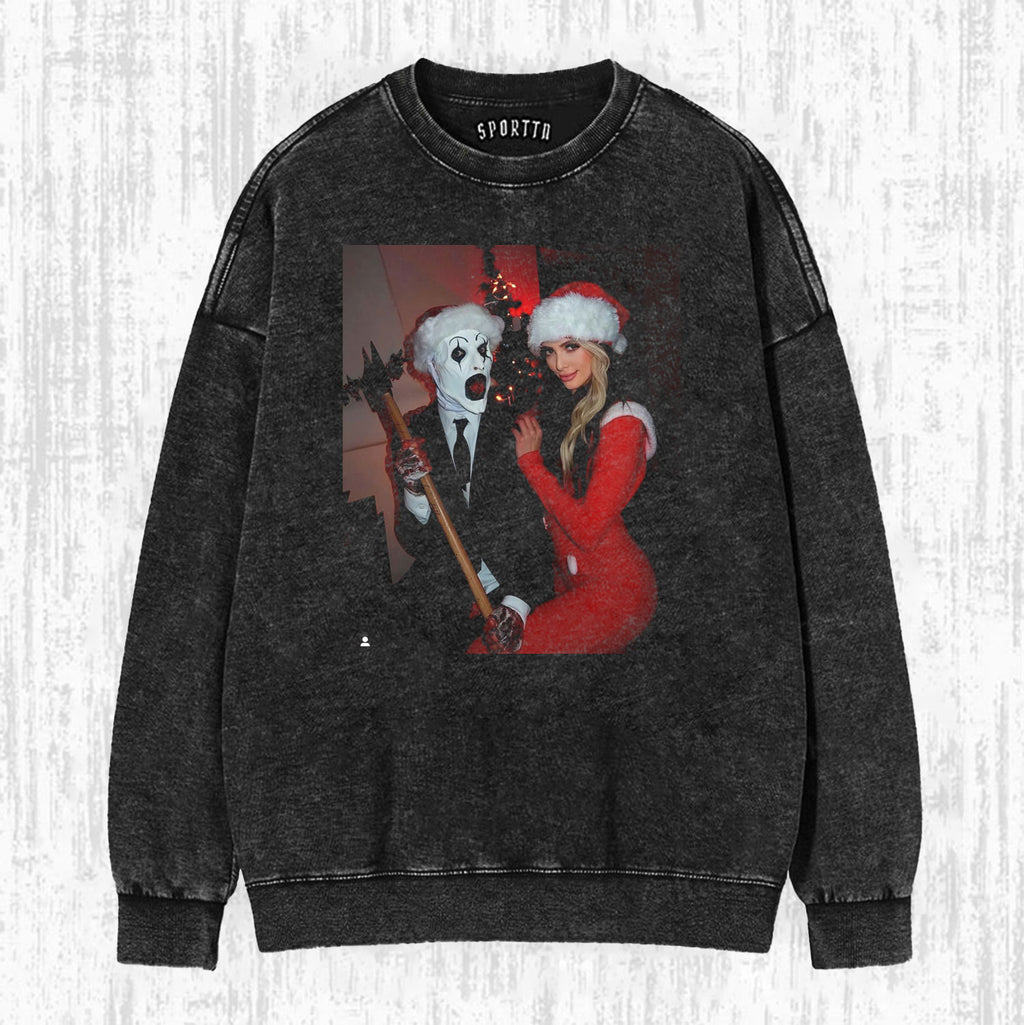 Art The Clown Santa Tee/Sweatshirt/Hoodie
