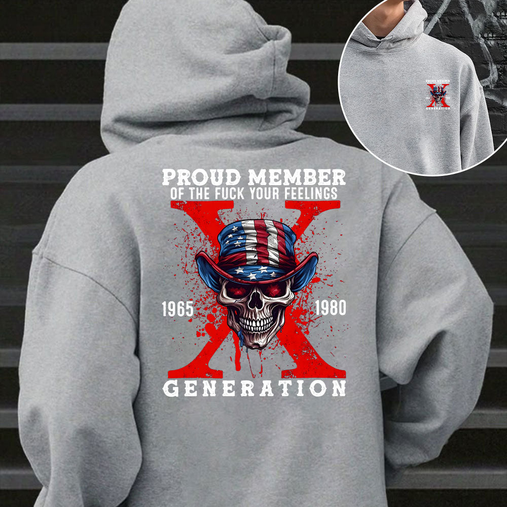 Custom Gen X Maga Skull T-shirt/Sweatshirt