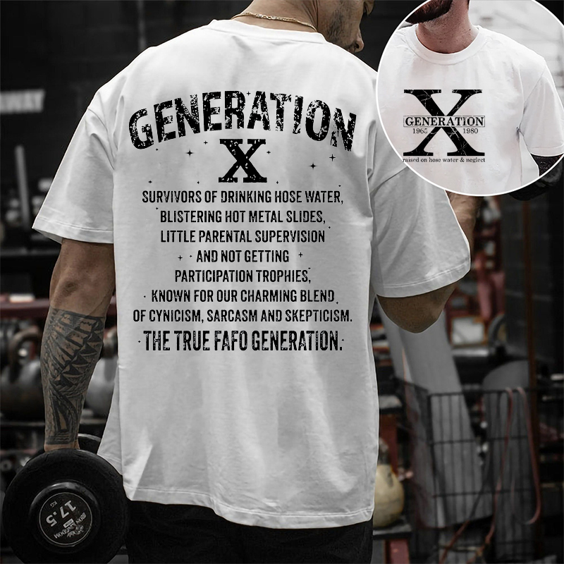 Generation X Png, Gen X Png, Raised On Hose Water And Neglect