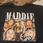 Custom Vintage Couple Photo Shirt, Personalized Couple Sweatshirt