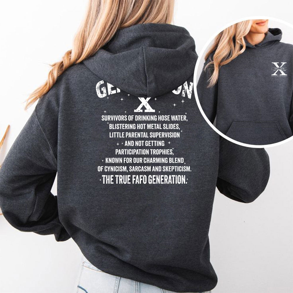 Custom Year Gen X T-shirt/Sweatshirt