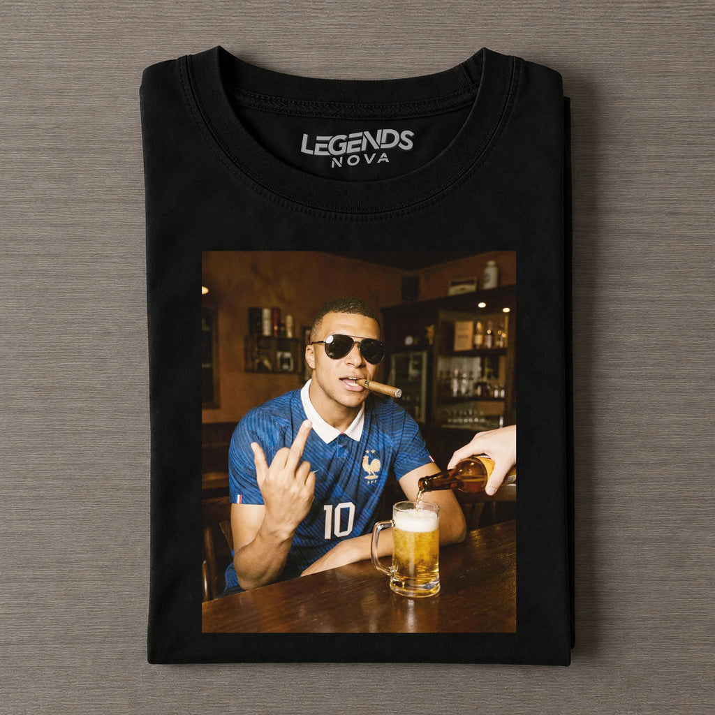 Kylian Mbappé France Funny Vintage Tee