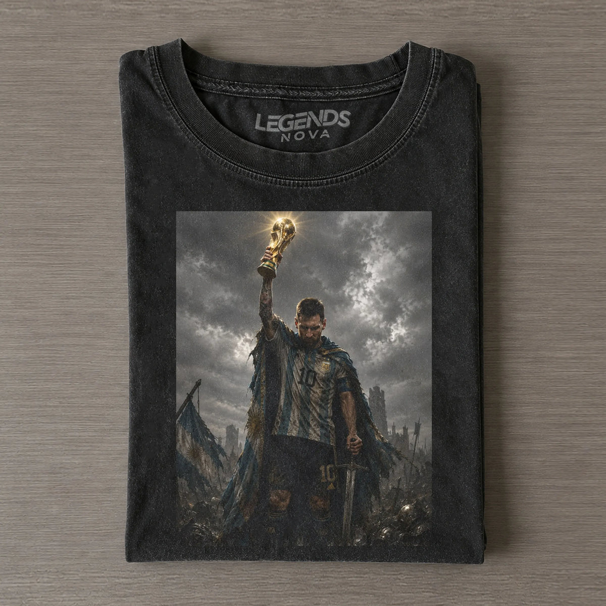 Lionel Messi GOAT T-Shirt