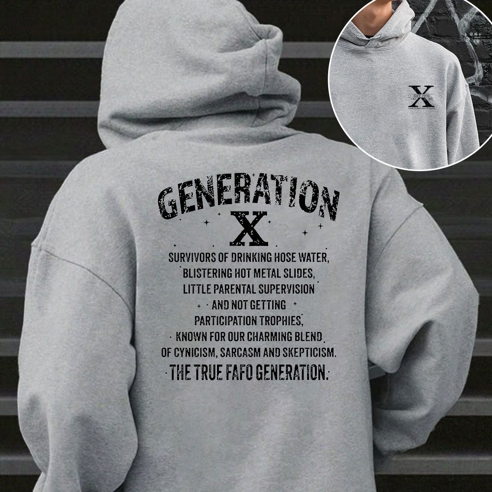 Custom Year Gen X T-shirt/Sweatshirt