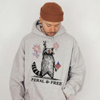 My new fave tee? The “Red White & Feral” shirt