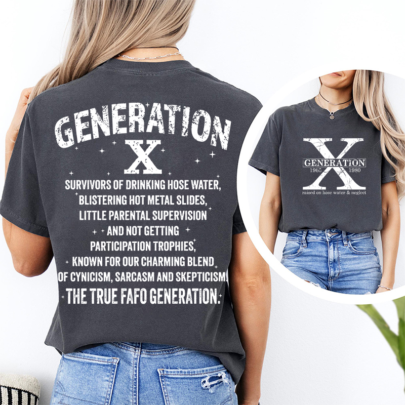Generation X Png, Gen X Png, Raised On Hose Water And Neglect