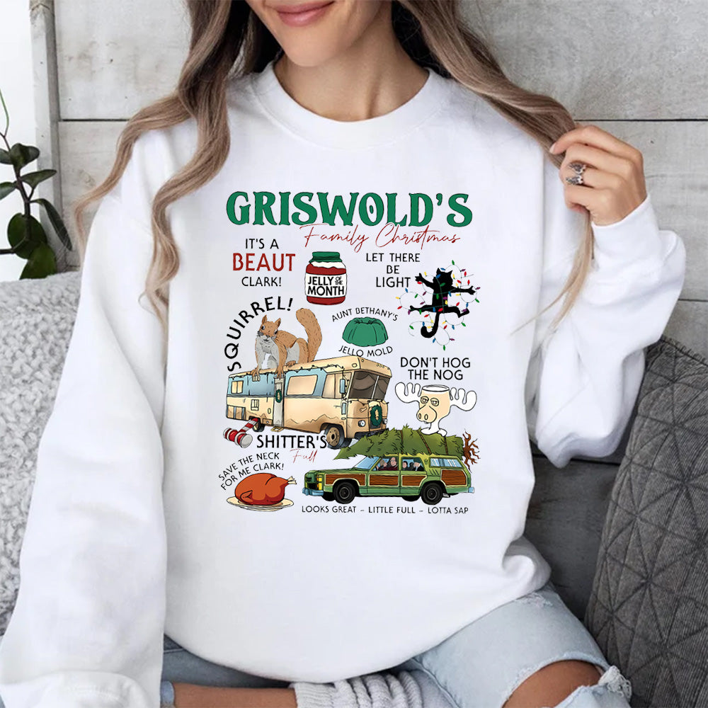 Griswold Christmas Shirt,Christmas Tree Farm Shirt, Family Vacation Match, National Lampoon's Christmas Vacation.