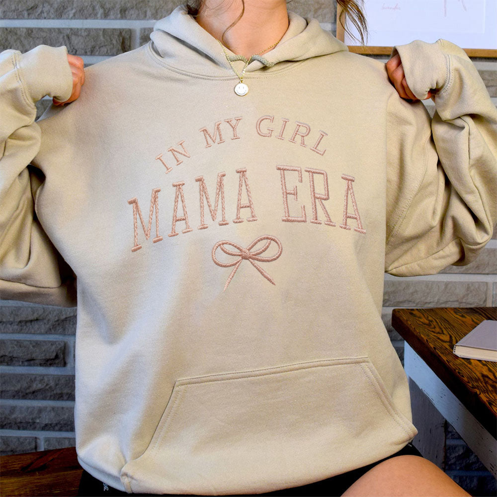 "Embrace Your Mama Era - Embroidered Sweatshirt"