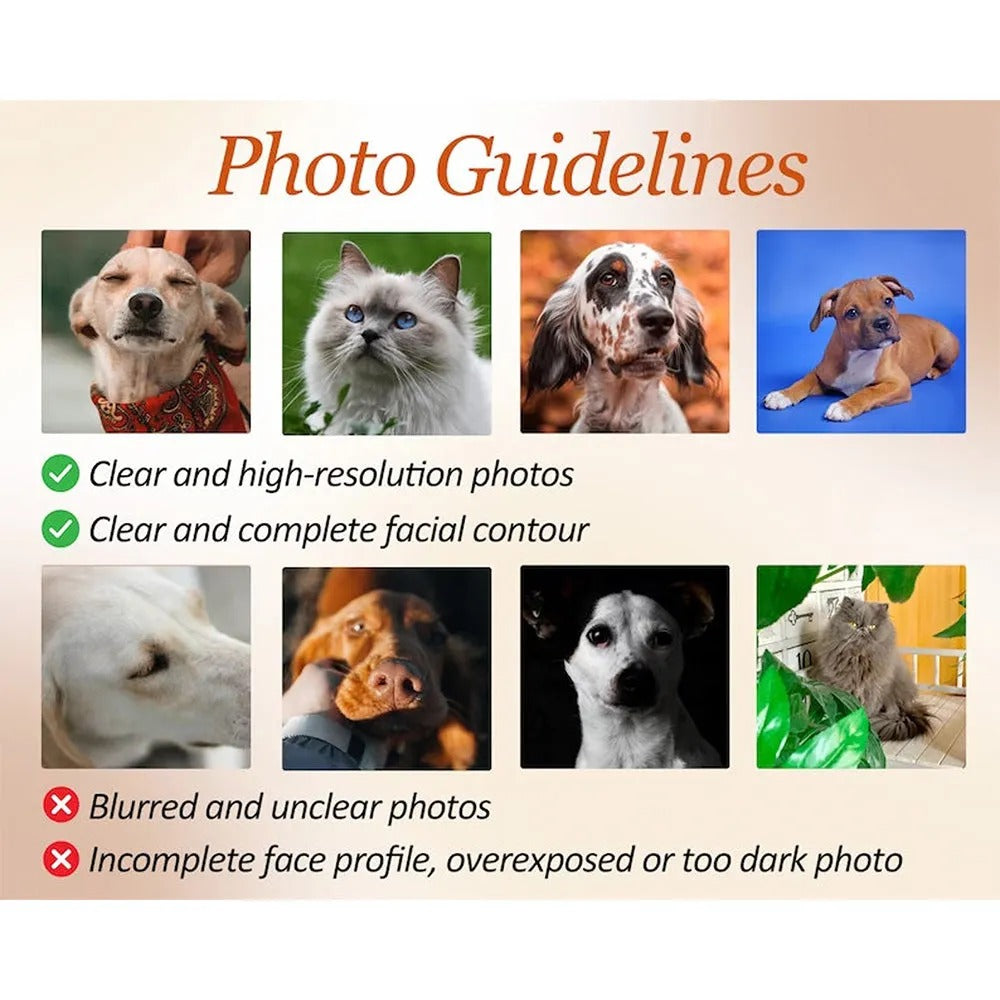 Custom Christmas Embroidered Hoodie/Sweatshirt With Pet Portrait