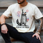 My new fave tee? The “Red White & Feral” shirt