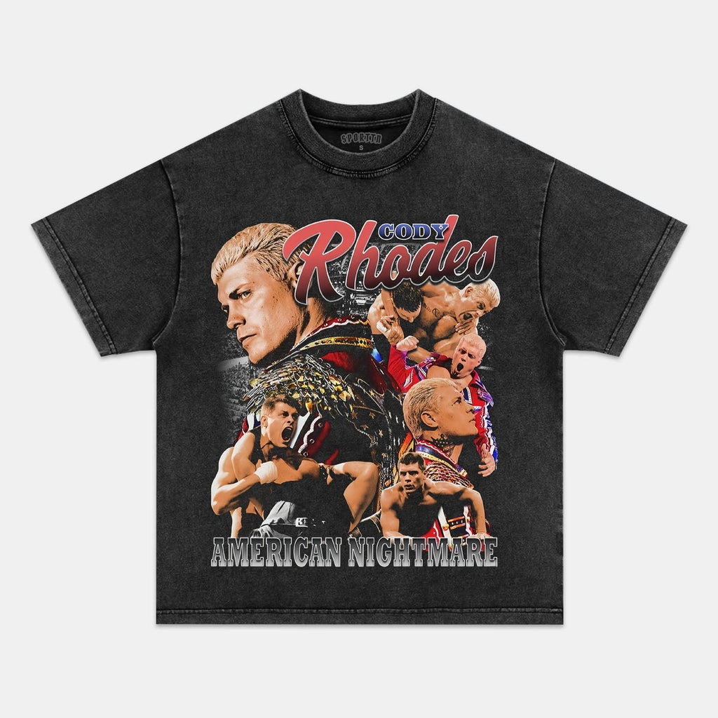 CODY RHODES TEE SHIRT WWF ECW WCW PRO WRESTLING