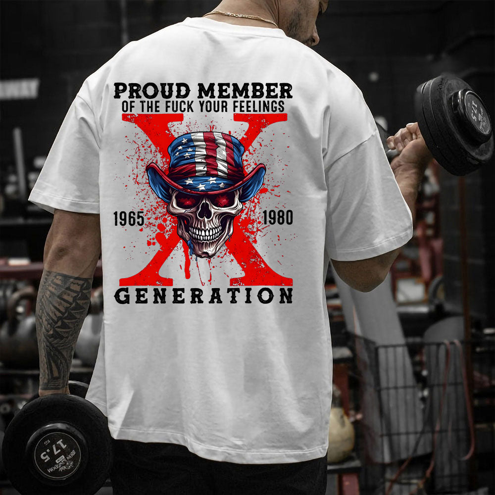 Custom Gen X Maga Skull T-shirt/Sweatshirt