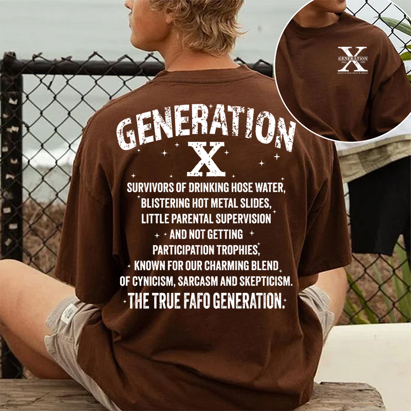 Generation X Png, Gen X Png, Raised On Hose Water And Neglect