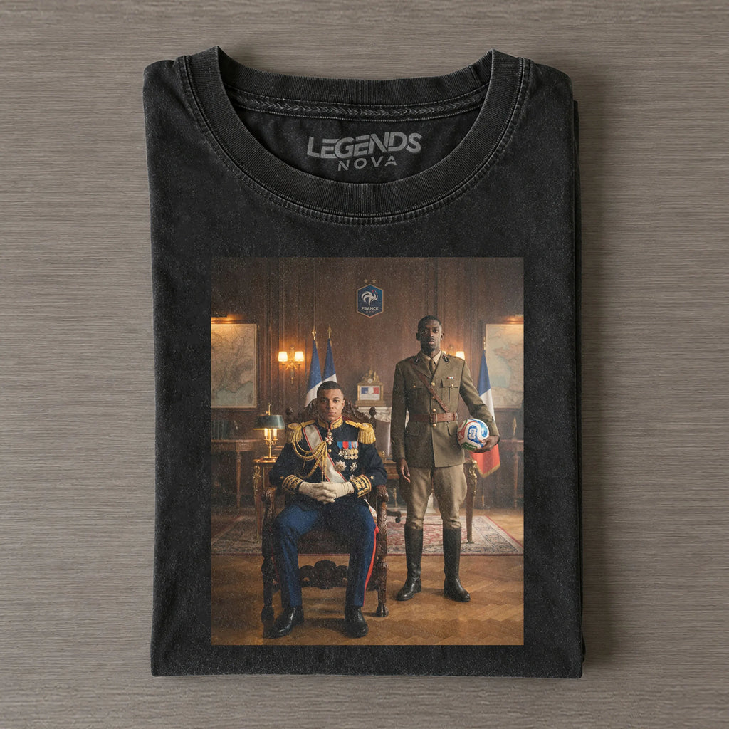 Ousmane Dembélé & Kylian Mbappé France Tee