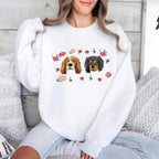 Embroidered Pet Portrait Organic Christmas Jumper