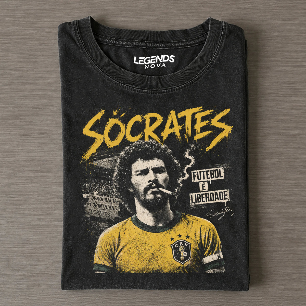 Sócrates O Capitão Tee