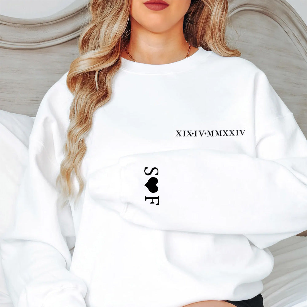 Roman Numerals With Eachothers Initials And a special message