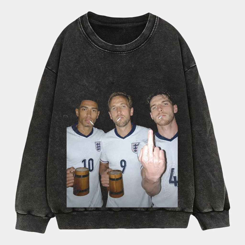 Harry Kane & Jude Bellingham & Declan Rice England Football Style Tee