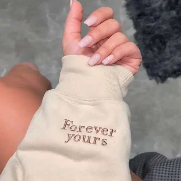 Cutest Custom Roman Numeral Embroidered Matching Sweatshirt, Personalized Couples Gifts