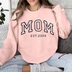 Custom Embroidered Sweatshirt with your child's name and heart on the sleeve as a Parents' Memorial Day